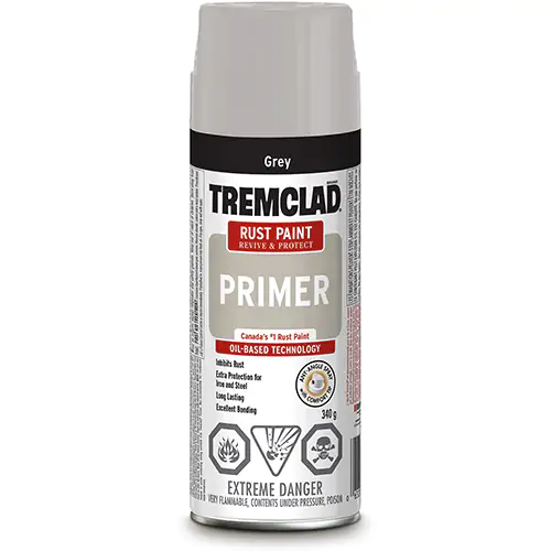 TREMCLAD® Rust Primer Spray- GREY 1 340 GR