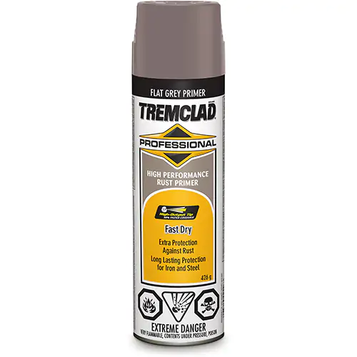 TREMCLAD® Professional Rust Enamel FLAT GREY PRIMER