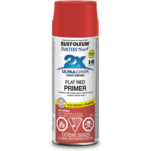 Painter's Touch® Ultra Cover Primer- FLAT RED PRIMER