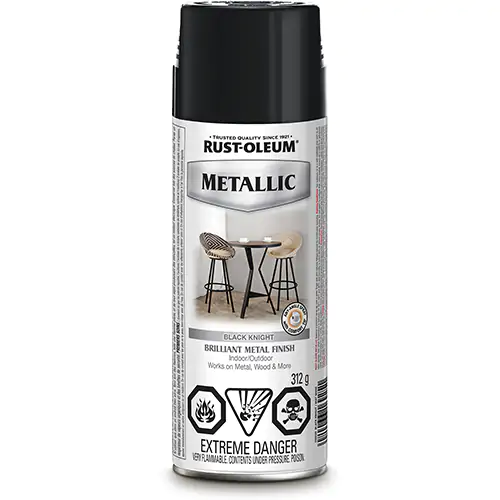 Stops Rust® Outdoor Metallic BLACK NGHT