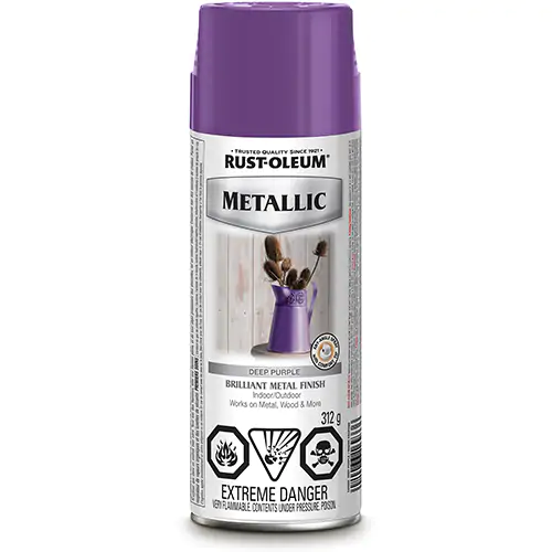 Stops Rust® Outdoor Metallic DEEP PURPLE