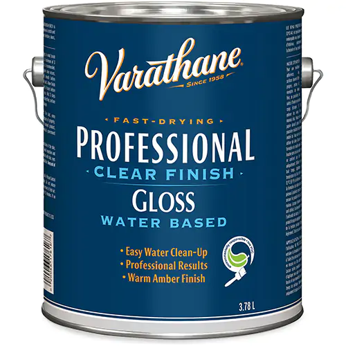 Varathane Professional Water Based Clear Finish-CLEAR GLOSS