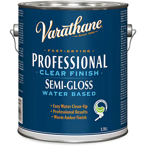 Varathane Professional Water Based Clear Finish-CLEAR SEMI GLOSS