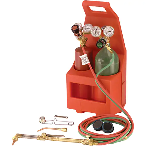 TOTE-A-TORCH, MD Dlx, w/ Carrier, Cylinders & ck vlvs in Standard Cases