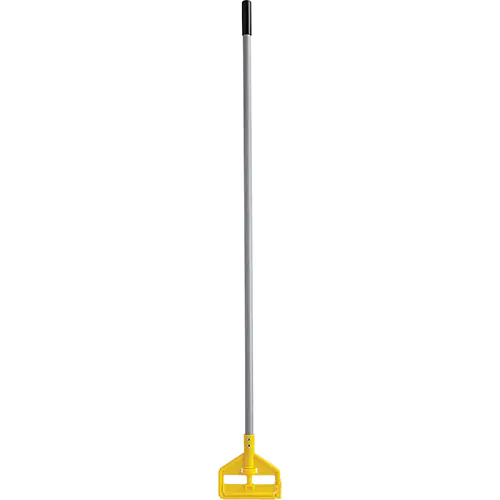 Rubbermaid Commercial Products Invader 60" Vinyl Aluminum Wet Mop Handle, Yellow
