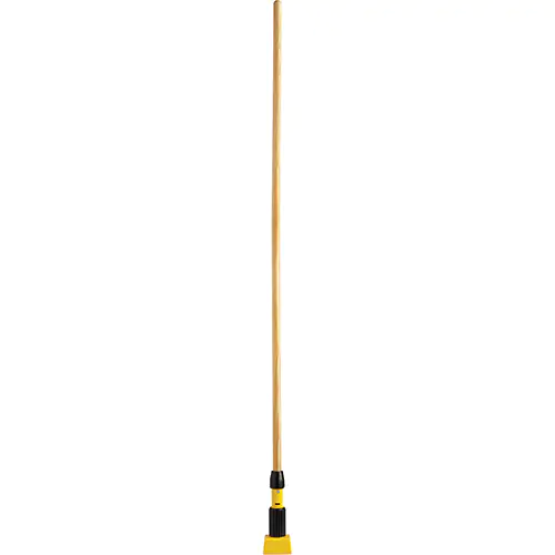 Rubbermaid Commercial Products Gripper 60" Wood Wet Mop Handle, Gray