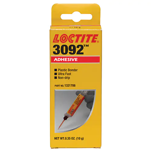LOCTITE® 3092™ 2-part CA Adhesive 0.35 oz. (10g) Net Wt. Syringe