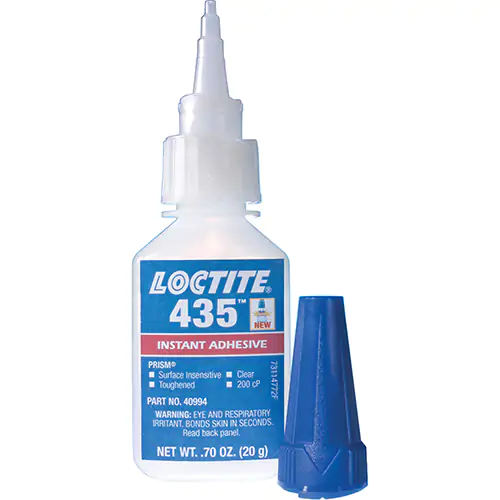 PRISM® 435 Clear Surface Insensitive/Toughened 20 gm Net Wt. Bottle