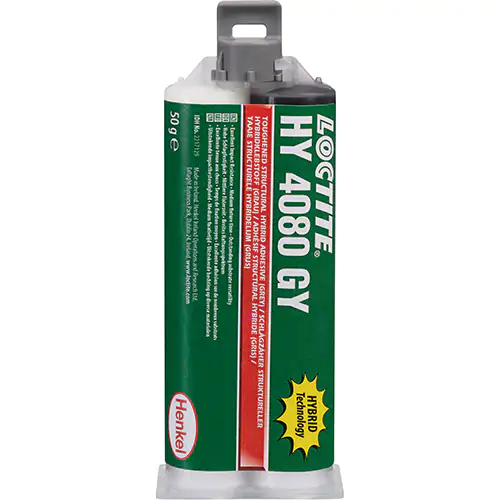 LOCTITE 4080 Grey Structural Instant Adhesive Hybrid 50 gm Net Wt. Cartridge