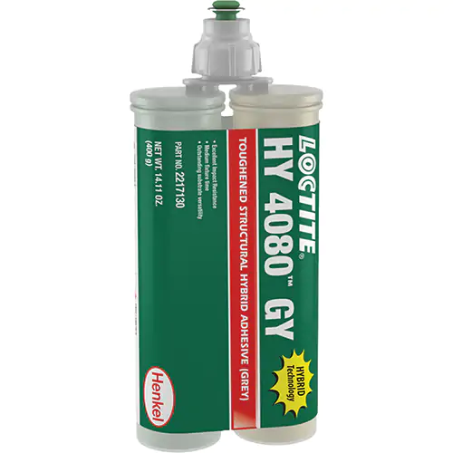 LOCTITE 4080 Grey Structural Instant Adhesive Hybrid 400 gm Net Wt. Cartridge