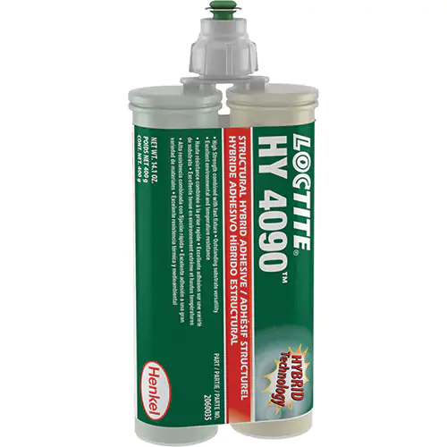 LOCTITE 4090 Clear Structural Instant Adhesive Hybrid 400 gm Net Wt. Cartridge