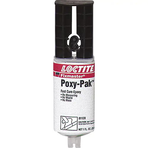 FIXMASTER® Fast Cure POXY PAK™ Epoxy (Clear) 1 fl. oz. Syringe