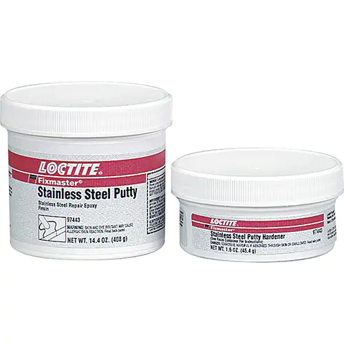 FIXMASTER® Stainless Steel Putty 1 lb. Net Wt. Kit