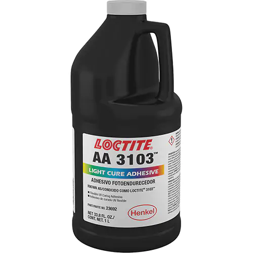 LOCTITE® 3103 Light Cure Acrylic 1 Litre Bottle