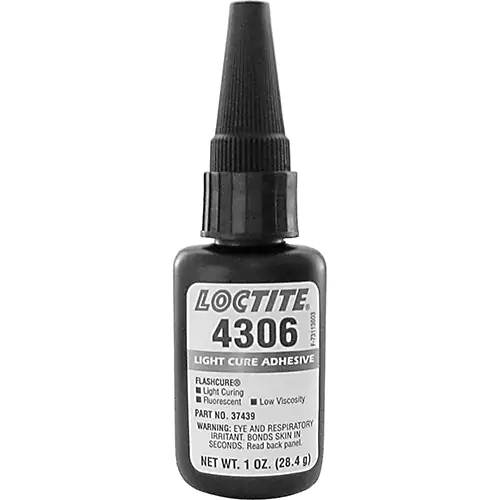 LOCTITE® 4306 FLASHCURE® Cyanoacrylate 1 oz. Bottle