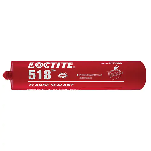 LOCTITE 518/PRIMER Flange Sealant GASKET ELIMINATOR® MASTER GASKET® Kit (Contains 300 ml Cartridge and 4.5 oz. Net Wt. Primer N