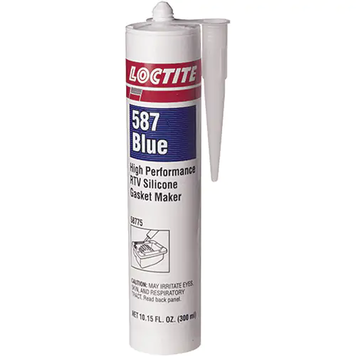 587 Blue High Performance RTV Silicone Gasket Maker 300 ml Cartridge
