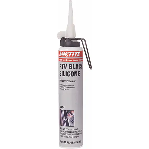 SUPERFLEX® Black RTV Silicone Adhesive Sealant 190ml Aerosol Can