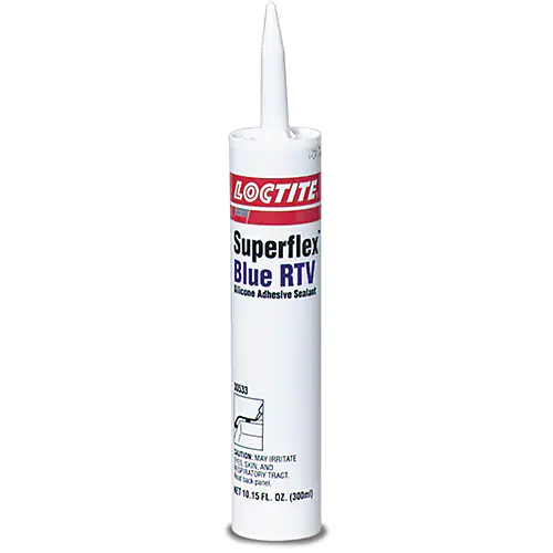 SUPERFLEX® Blue RTV Silicone Adhesive Sealant 300 ml Cartridge