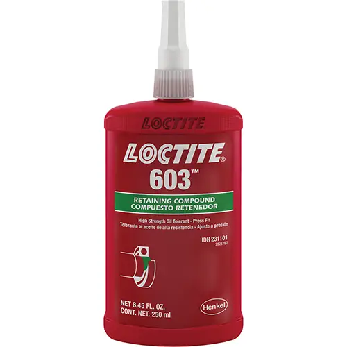 Retaining Compound 603 Oil Tolerant 250 ml Bottle