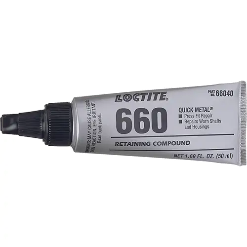 QUICK METAL® 660 Press Fit Repair Retaining Compound 50 ml Tube