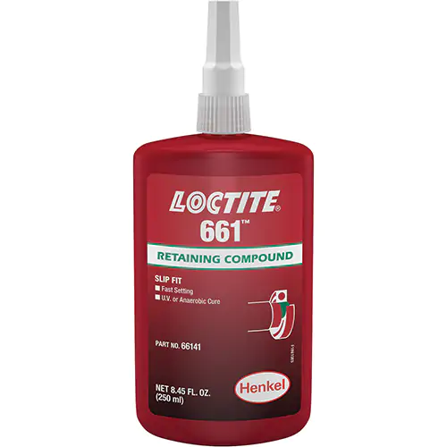 ASSURE™ 661 UV Cure Retainer 250 ml Bottle