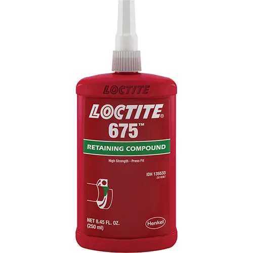 Retaining Compound 675 Medium Strength 250 ml Bottle