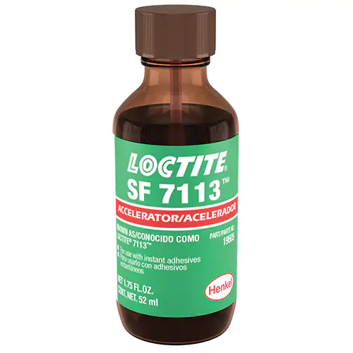 Accelerator 7113 (Heptane) 1.75 fl. oz. Glass Bottle