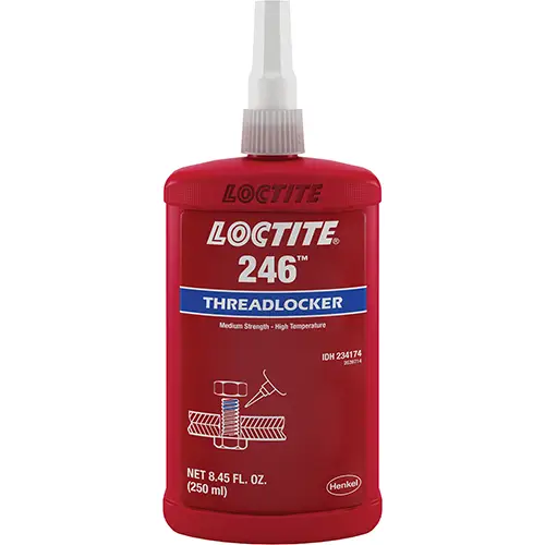 Threadlocker 246 High Temperature/Medium Strength 250 ml Bottle