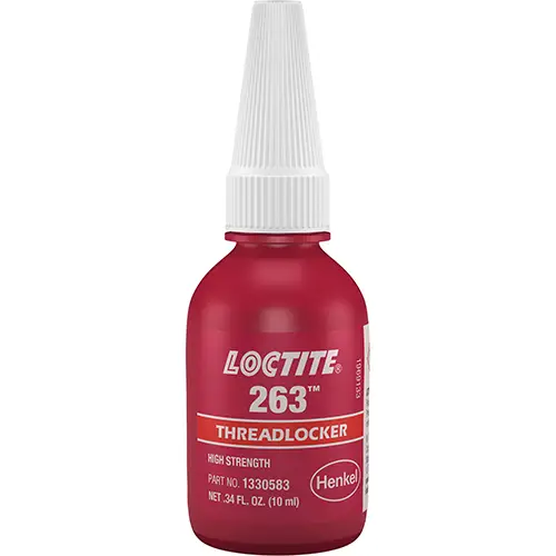 Threadlocker 263 High Strength/Rapid Cure 10 ml Bottle