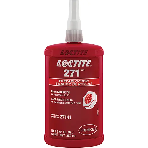Threadlocker 271™ High Strength 250 ml Bottle