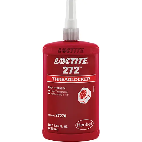 Threadlocker 272 High Temperature/High Strength 250 ml Bottle