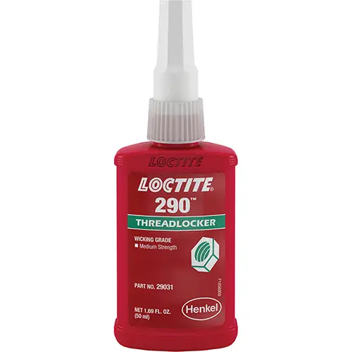 Threadlocker 290 Wicking Grade/Medium Strength 50 ml Bottle