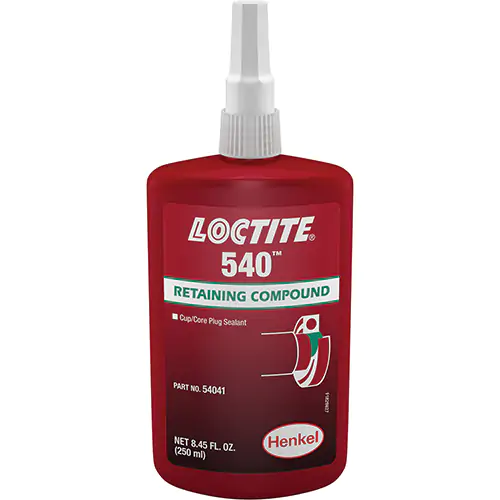 Cup/Core Plug 540 Adhesive/Sealant 250 ml Bottle