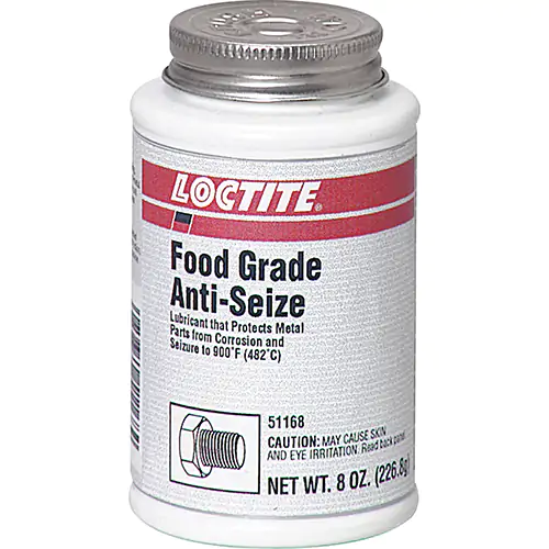 Food Grade Anti-Seize 8 oz. Net Wt. Brush Top