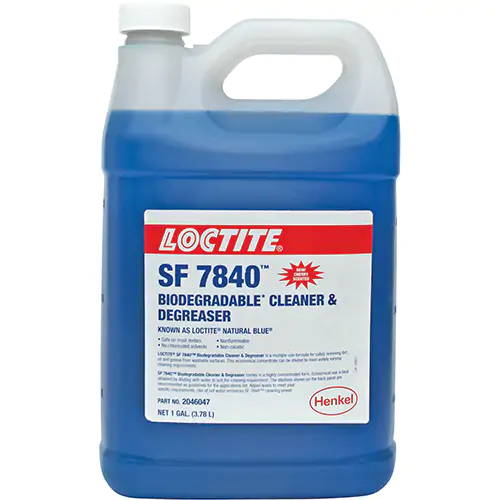 LOCTITE SF 7840 Cleaner & Degreaser 1 Gallon Bottle
