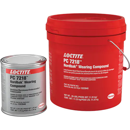 NORDBAK® Wearing Compound 25 lb. Net Wt. Kit