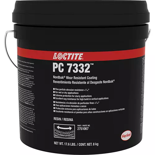 LOCTITE PC 7332 Nordbak Wear Resistant Coating 10 Kg Kit