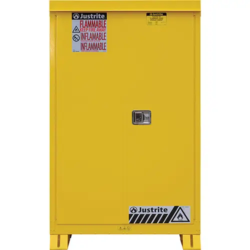 CAB, FLAM SFTY 45G MN OUTDR YL