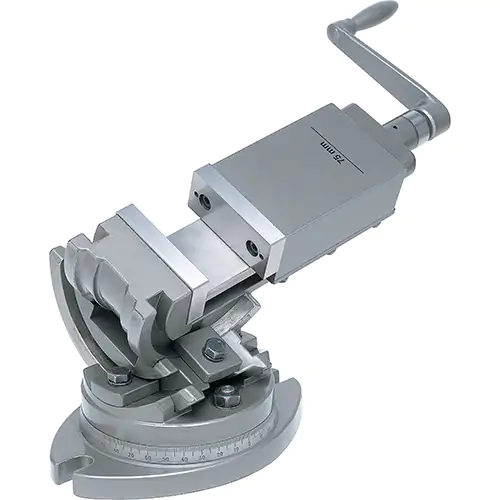 TLT/SP-50, 3-Axis Precision Tilting Vise 2" Jaw Width, 1” Jaw Depth