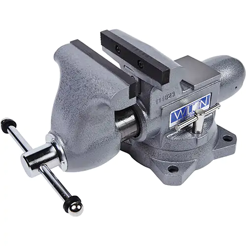 1765, Tradesman 6-1/2” Round Channel Vise with Swivel Base
