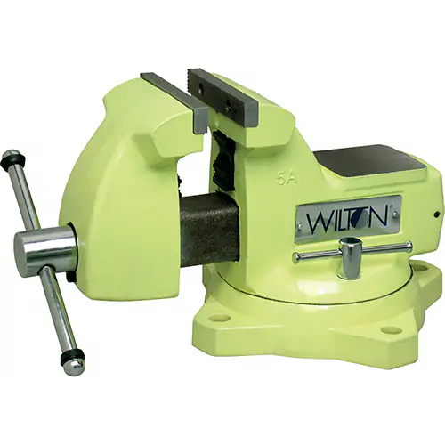 1550, High-Visibility Safety 5” Vise with Swivel Base