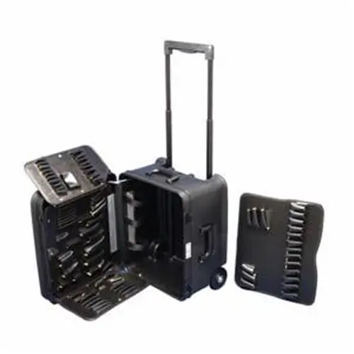 TOOL CASE ONLY,WHEELED,BLACK POLYETHYLN