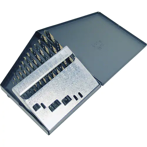 13PC 1/16-1/4X64 1604 BLK&GLD HD JOB SET