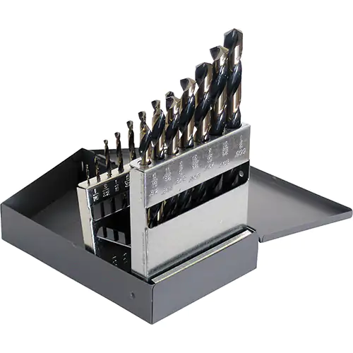 15PC 1/16-1/2X32 1604 BLK&GLD HD JOB SET