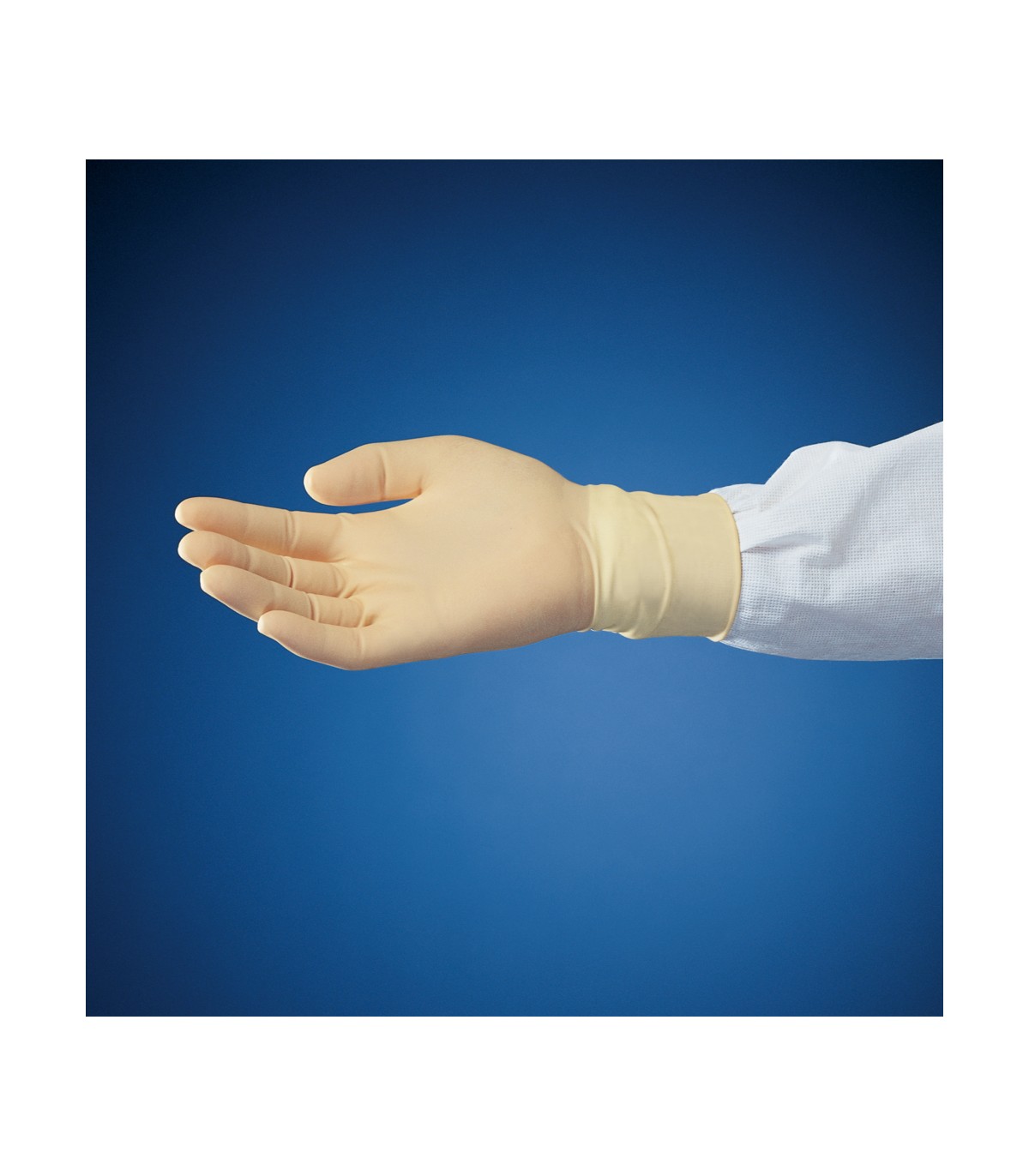 Kimberly-Clark™ Comfort Latex Exam Gloves (43433), 5 Mil, Ambidextrous, 9.5”, Medium, Natural Color, 100 / Box, 10 Boxes, 1,000