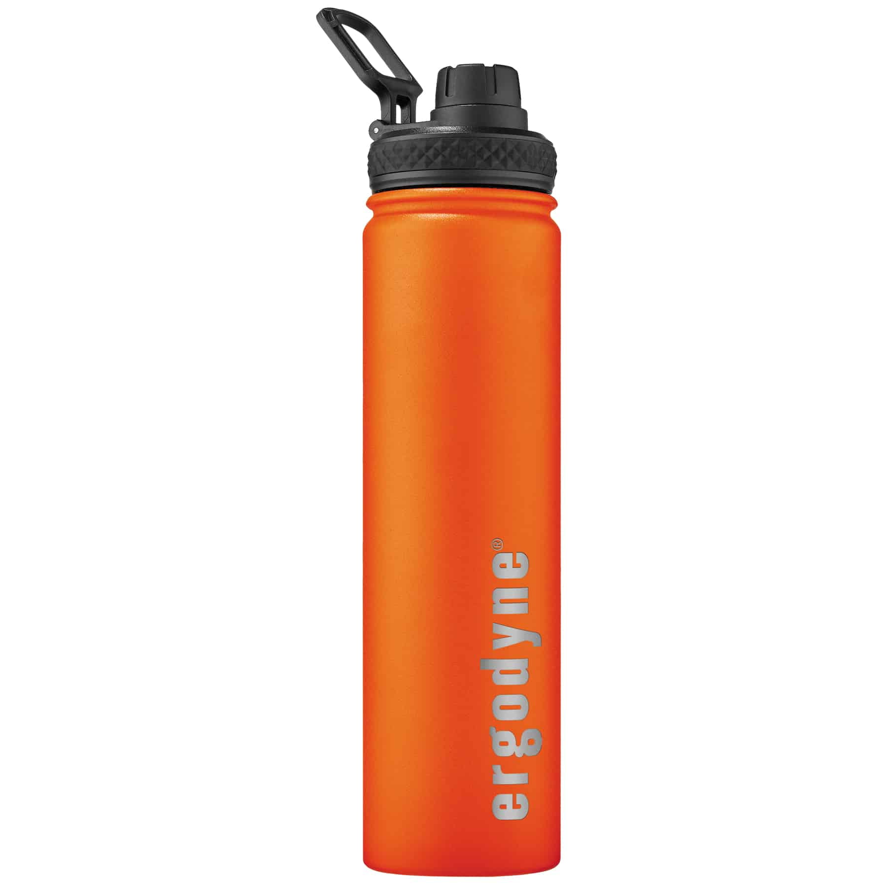 Chill-Its 5152 Insulated Stainless Steel Water Bottle – 25oz, Orange, 750 ml
