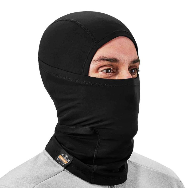 N-Ferno 6844 Dual-Layer Balaclava Face Mask, Black