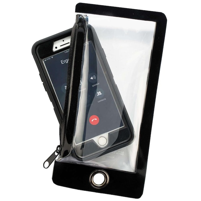Squids 3760 Water Resistant Phone Pouch + Trap, Clear, Standard