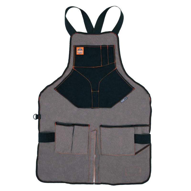 Arsenal 5705 Canvas Tool Apron – Extended Length, Gray